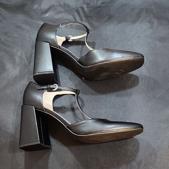 BRAND NEW MARC FISHER MFCYRENE-R T-STRAP BLOCK-HEEL PUMP G1 - Picture 9 of 15